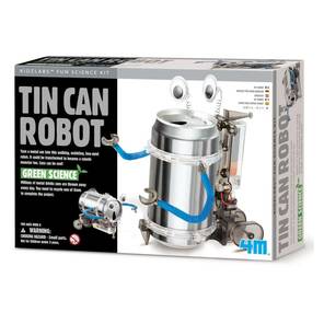 4M - Fun Mechanics Kit - Metal Kutu Robot