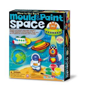 4M Mould&Paint - Parlayan Uzay Magnet
