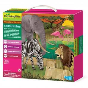 4M ThinkingKits - 3D Yap-boz Safari