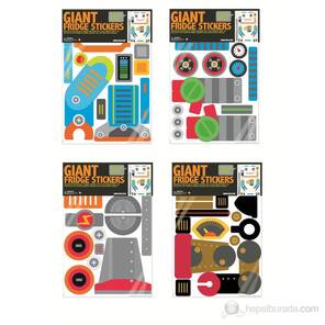 4M2U - Dev Buzdolabı Çıkartması