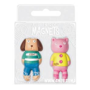 4M2U - Jessbot & Friends Magnet - Jessbot ve Cartin