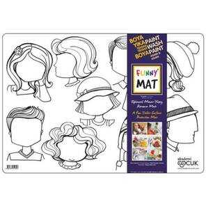 AKADEMİ ÇOCUK - Funny Mat - Duygular 48*33.5 cm