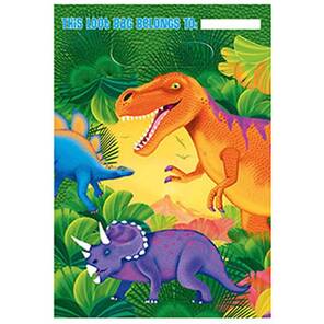 AMSCAN  - Hediye Poşeti - Dinozor Partisi