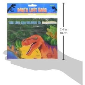 AMSCAN  - Hediye Poşeti - Dinozor Partisi