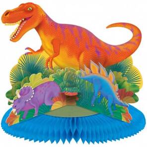 AMSCAN - Delüks Orta Süsü - Dinozor Partisi