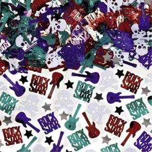 AMSCAN - Rock Star Konfeti