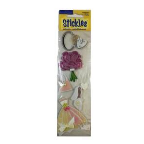 AMSCAN Stickles - Gelin Sticker Seti