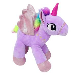 Bircan Kanatlı Renkli Peluş At Kanatlı Renkli At