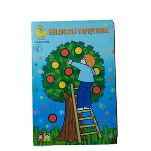 BUKI LTD - Eğlenceli Yapıştırma Çıkartmalı Boyama Kitabı