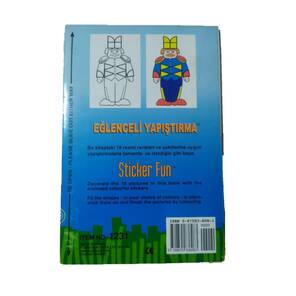 BUKI LTD - Eğlenceli Yapıştırma Çıkartmalı Boyama Kitabı