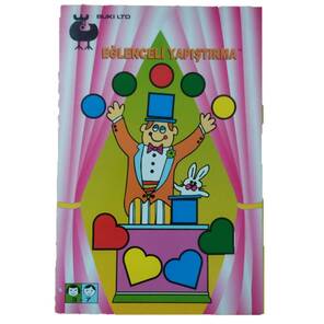 BUKI LTD - Eğlenceli Yapıştırma Kitabı - 18 Resim