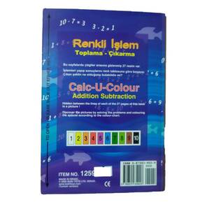 BUKI LTD - Toplama Çıkarmalı Boyama Kitabı - 27 Resim