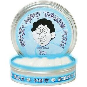 CRAZY AARON'S THINKING PUTTY - Karanlıkta Parlayan Beyaz Macun  - Ion