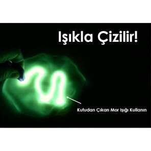 CRAZY AARON'S THINKING PUTTY - Karanlıkta Parlayan Beyaz Macun  - Ion