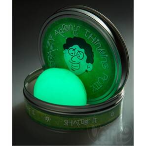 CRAZY AARON'S THINKING PUTTY - Karanlıkta Parlayan Yeşil Macun - Krypton