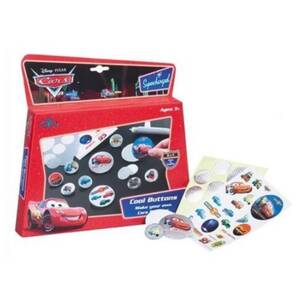 DISNEY Cars - Rozet Yapım Seti - HASARLI PAKET