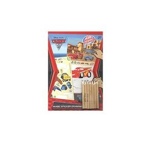 DISNEY Cars - Sihirli Çıkartma Birleştir- Çiz- Boya 37 adet