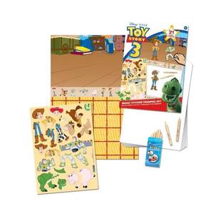 DISNEY Toy Story 3 - Sihirli Çıkartma Birleştir - Çiz - Boya