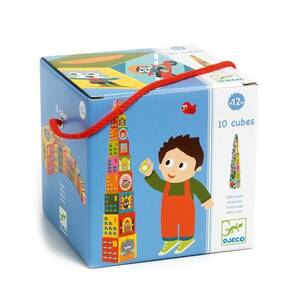 DJECO - Küpler - 10 Araçlar Temalı Küp
