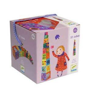 DJECO - Küpler - 10 Doğal Hayat/Hayvan Temalı Küp
