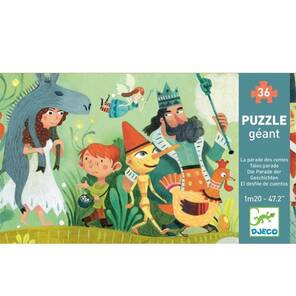 DJECO - Masal Kahramanları 36 Parça Dev Yapboz