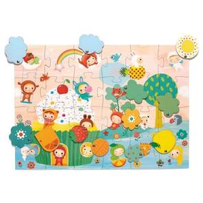 DJECO - The Cake - 24 Parça Dev Yapboz