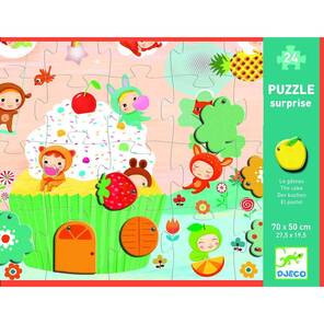 DJECO - The Cake - 24 Parça Dev Yapboz