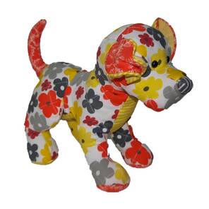 DOUGLAS - Quilti - Turuncu Kumaş Köpek