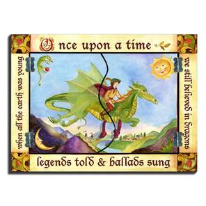 ENCHANTMINTS - Temalı Kapaklı Ayna - Ejderha Dünyası