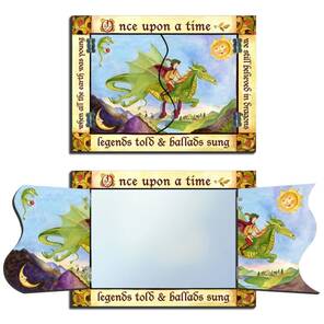 ENCHANTMINTS - Temalı Kapaklı Ayna - Ejderha Dünyası