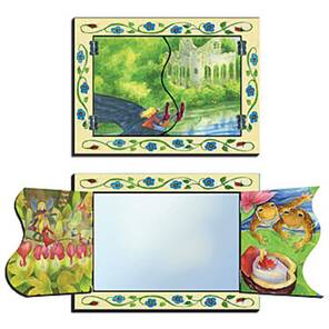 ENCHANTMINTS - Temalı Kapaklı Ayna - Parmak Kız