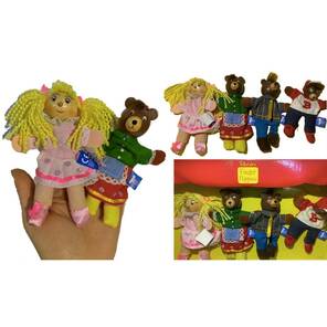 FIESTA - Parmak Kukla Seti - Altın Saçlı Kız