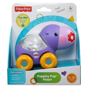 Fisher Price Poppity Araçlar 6+ Ay Hipopotam