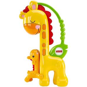 FISHER PRICE - Sevimli Zürafa Kaydırma Oyuncağı