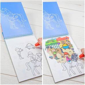 GALT - Suyla Boyama Kitabı - Evcil Hayvanlar