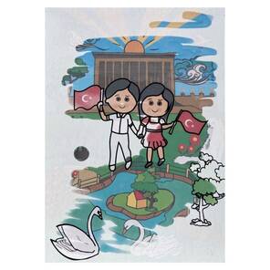 GALT - Suyla Boyama Kitabı - Şehirler