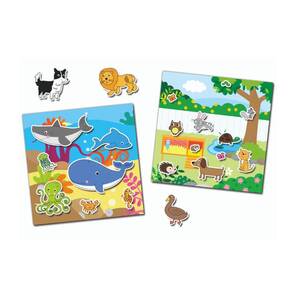 GALT - Yeniden Kullanılabilir Sticker Kitabı - Hayvanlar