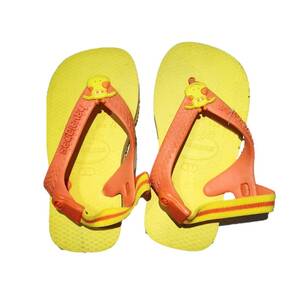 HAVAIANAS - Bebek Plaj Terliği - Sarı / Zürafalı