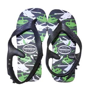 HAVAIANAS - Çocuk Yürüyüş Terliği - Siyah