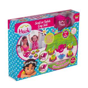 Heidi Sesli Ve İşikli Demlikli Çay Seti