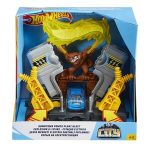 Hot Wheels Şehir Otoparkı Elektirk Santrali