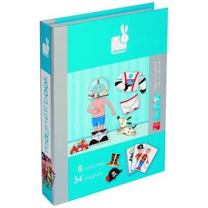 JANOD - Mıknatıslı Oyun - Kıyafet Giydirme - Erkek