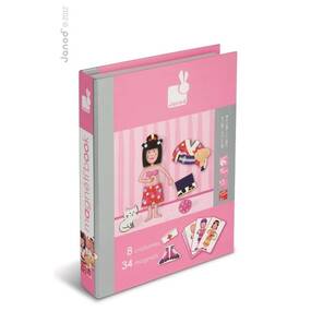 JANOD - Mıknatıslı Oyun - Kıyafet Giydirme - Kız