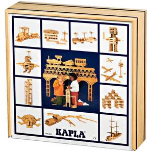 KAPLA - Ahşap Tasarım Seti - 100 Parça