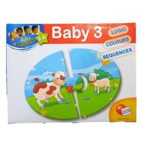 LISCIANI - Bebek Dahi - 3 Oyun Bir Arada - 8x2 Yapboz