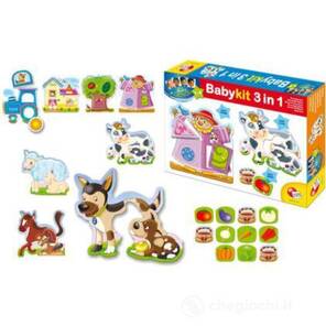 LISCIANI - Bebek Dahi - 3 Oyun Bir Arada - Formlar/Mantık/Hafıza