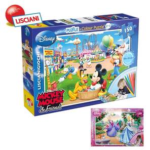 LISCIANI - Disney Çift Yüzlü Yapboz - 150 Parça
