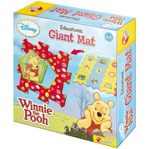 LISCIANI - Winnie the Pooh - 12 Parça Egitici Yer Matı
