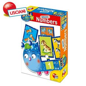 LISCIANIGIOCHI - Baby Genius Bravo - Rakamlar yap-boz ve oyun (10
