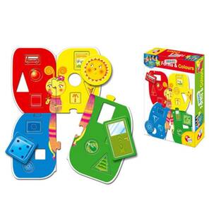 LISCIANIGIOCHI - Baby Genius Bravo - Renk ve Şekil Eşleştirme Oyunu